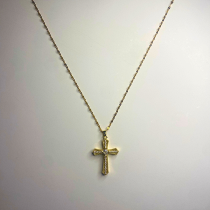 Trinity Cross Necklace